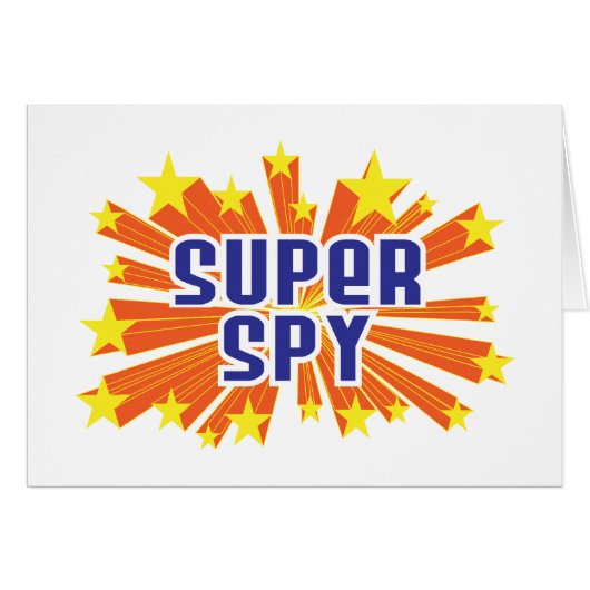 Super Spy Cards (Front Horizontal)