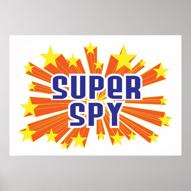 Super Spy Poster (Front)