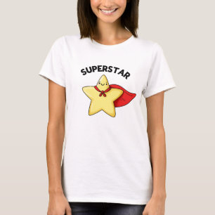 Super Star Funny Astronomy Pun  T-Shirt