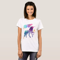 Super Star Galaxy Unicorn T-Shirt