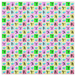 SUPER STAR GYMNASTICS FABRIC