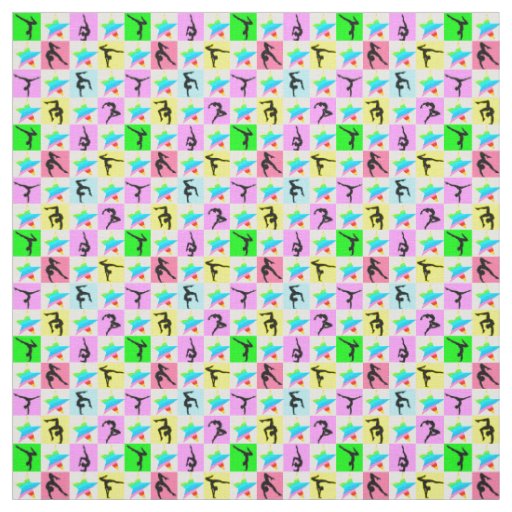 SUPER STAR GYMNASTICS FABRIC
