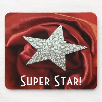 Super Star Mouse Pad by CreativeContribution at Zazzle