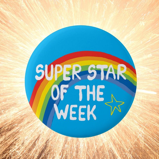 Super Star of the week badge Button (Super star)
