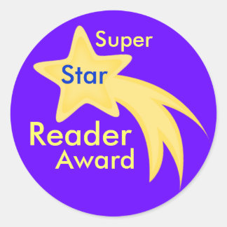 Super Star Reader Award Stickers