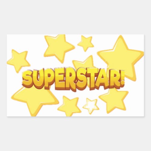 Super Star School Sticker