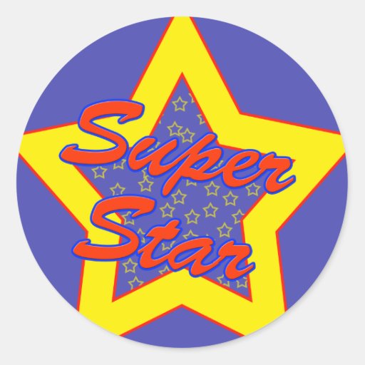 Super Star Sticker | Zazzle