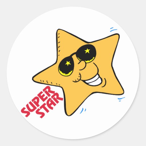 Super Star Sticker | Zazzle