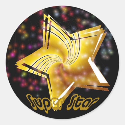 Super Star Sticker