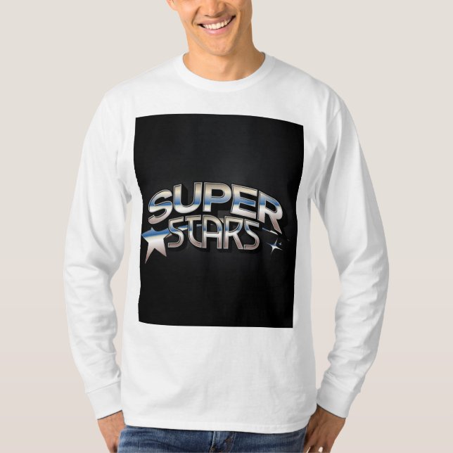 Super Star t-shirt design (Front)