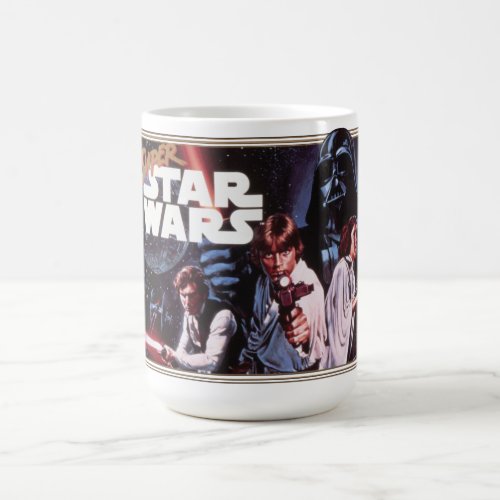 Super Star Wars Retro Video Game Cover Coffee Mug