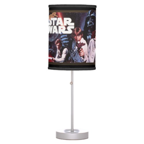 Super Star Wars Retro Video Game Cover Table Lamp