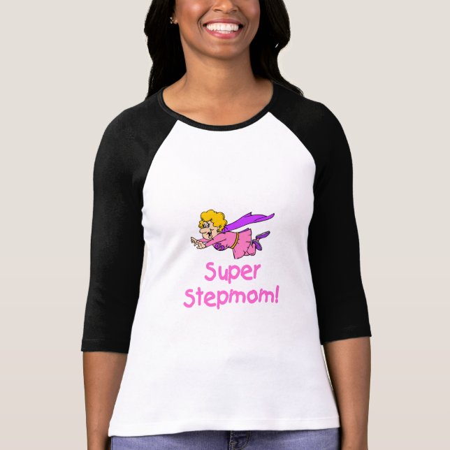 Super Stepmom (Flying) T-Shirt (Front)