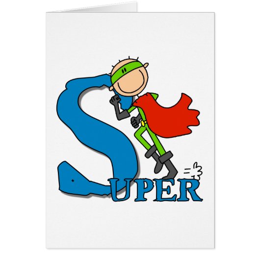 Super Stick Figure Hero Cards (Front)