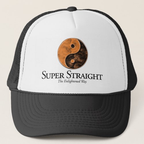 Super Straight The Enlightened Way Trucker Hat