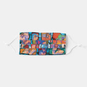 Super Street Fighter II Turbo Adult Cloth Face Mask (Front, Folded)