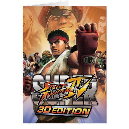 Super Street Fighter IV 3D Edition Box Art (Front)