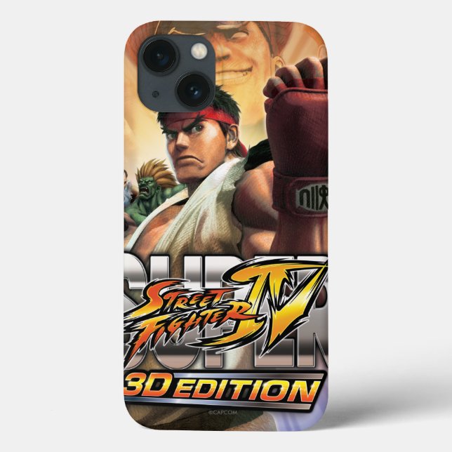 Super Street Fighter IV 3D Edition Box Art Case-Mate iPhone Case (Back)