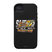 Super Street Fighter IV 3D Edition Logo Case-Mate iPhone Case (Back)