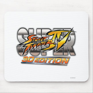 Super Street Fighter IV 3D Edition Logo Mouse Pad