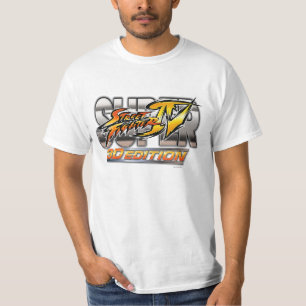 Super Street Fighter IV 3D Edition Logo T-Shirt
