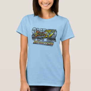 Super Street Fighter IV 3D Edition Logo T-Shirt