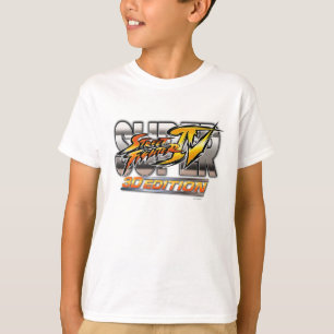 Super Street Fighter IV 3D Edition Logo T-Shirt