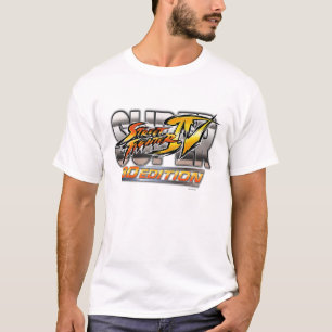 Super Street Fighter IV 3D Edition Logo T-Shirt