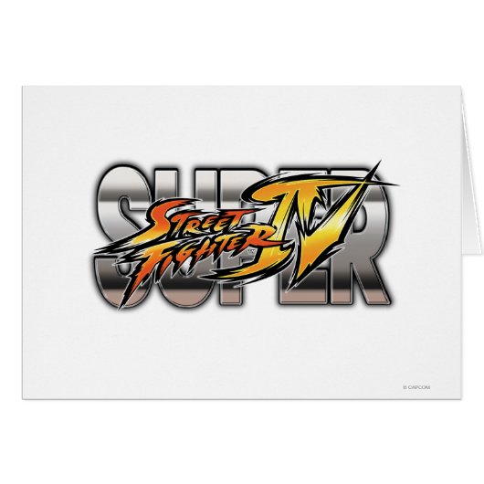 Super Street Fighter IV Logo (Front Horizontal)