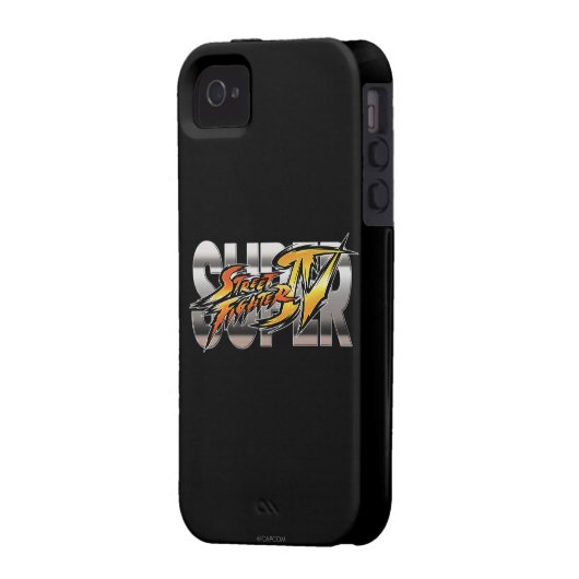 Super Street Fighter IV Logo Case-Mate iPhone Case (Back Left)