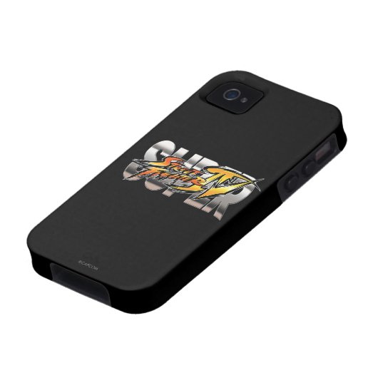 Super Street Fighter IV Logo Case-Mate iPhone Case (Bottom)