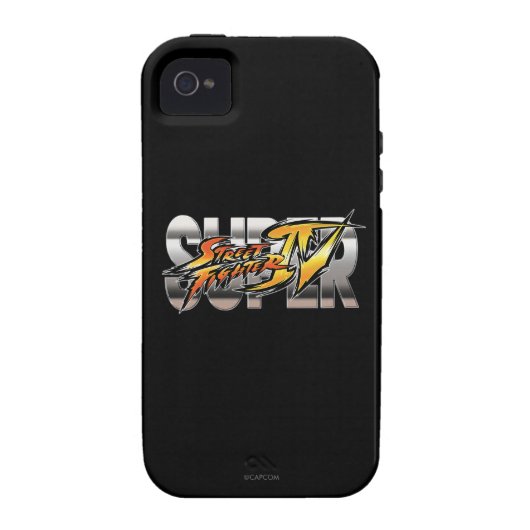 Super Street Fighter IV Logo Case-Mate iPhone Case (Back)