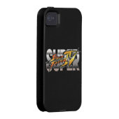 Super Street Fighter IV Logo Case-Mate iPhone Case (Back/Right)