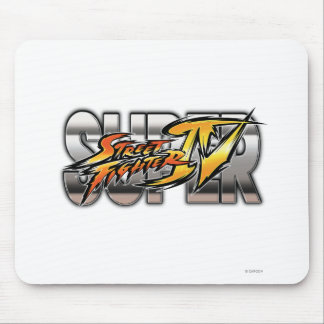 Super Street Fighter IV Logo Mouse Pad
