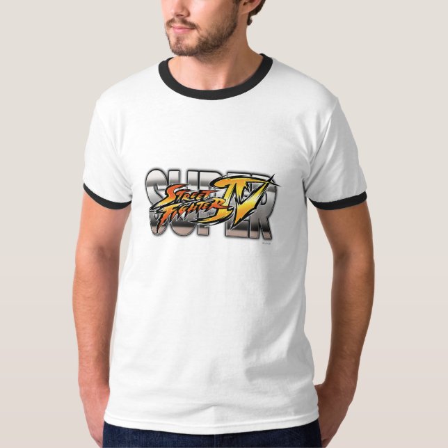 Super Street Fighter IV Logo T-Shirt (Front)