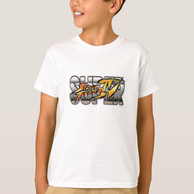 Super Street Fighter IV Logo T-Shirt (Front)
