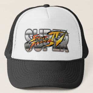 Super Street Fighter IV Logo Trucker Hat