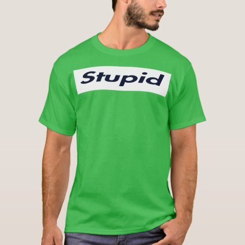 SUPER STUPID LOGO T_Shirt