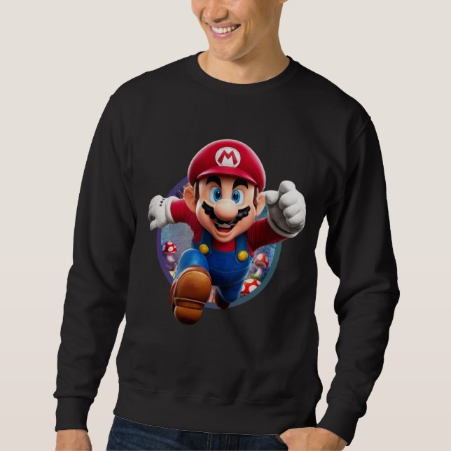Super Style: Mario Bros and Friends Sweatshirt (Front)