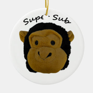Super Sub Ceramic Ornament