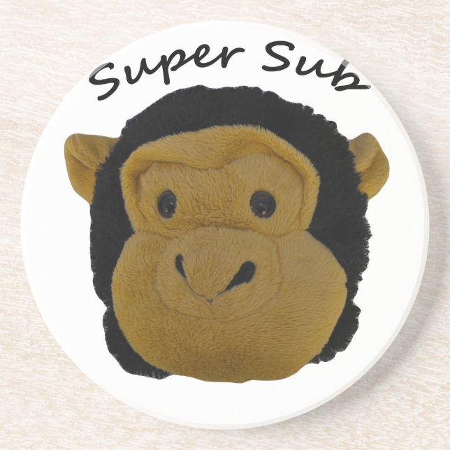 Super Sub Drink Coaster (Front)