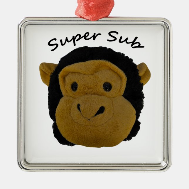 Super Sub Metal Ornament (Front)