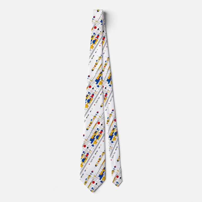 Super Subtle Super Dad Neck Tie (Front)