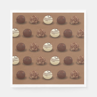 Super Sweet Chocolate Birthday Party Napkins