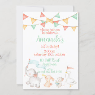 Super Sweet Customizable Birthday Invitation