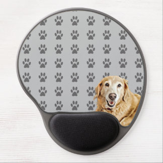 Super Sweet Golden Retriever Smiling Gel Mouse Pad