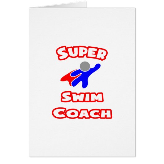 Super Swim Coach Cards (Front)