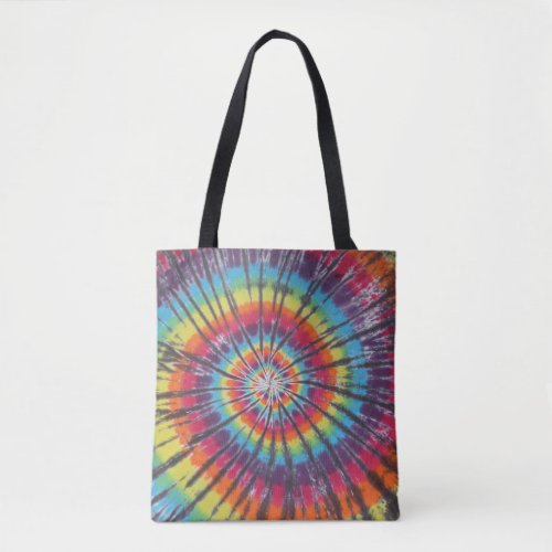 Super Swirl Tie Dye Tote Bag