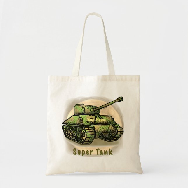 Super Tank   Tote Bag (Front)