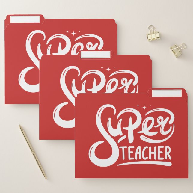 Super Teacher File Folder (Set)